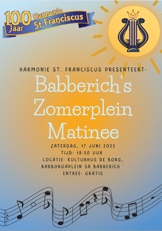 Babberichs Zomerplein Matinee